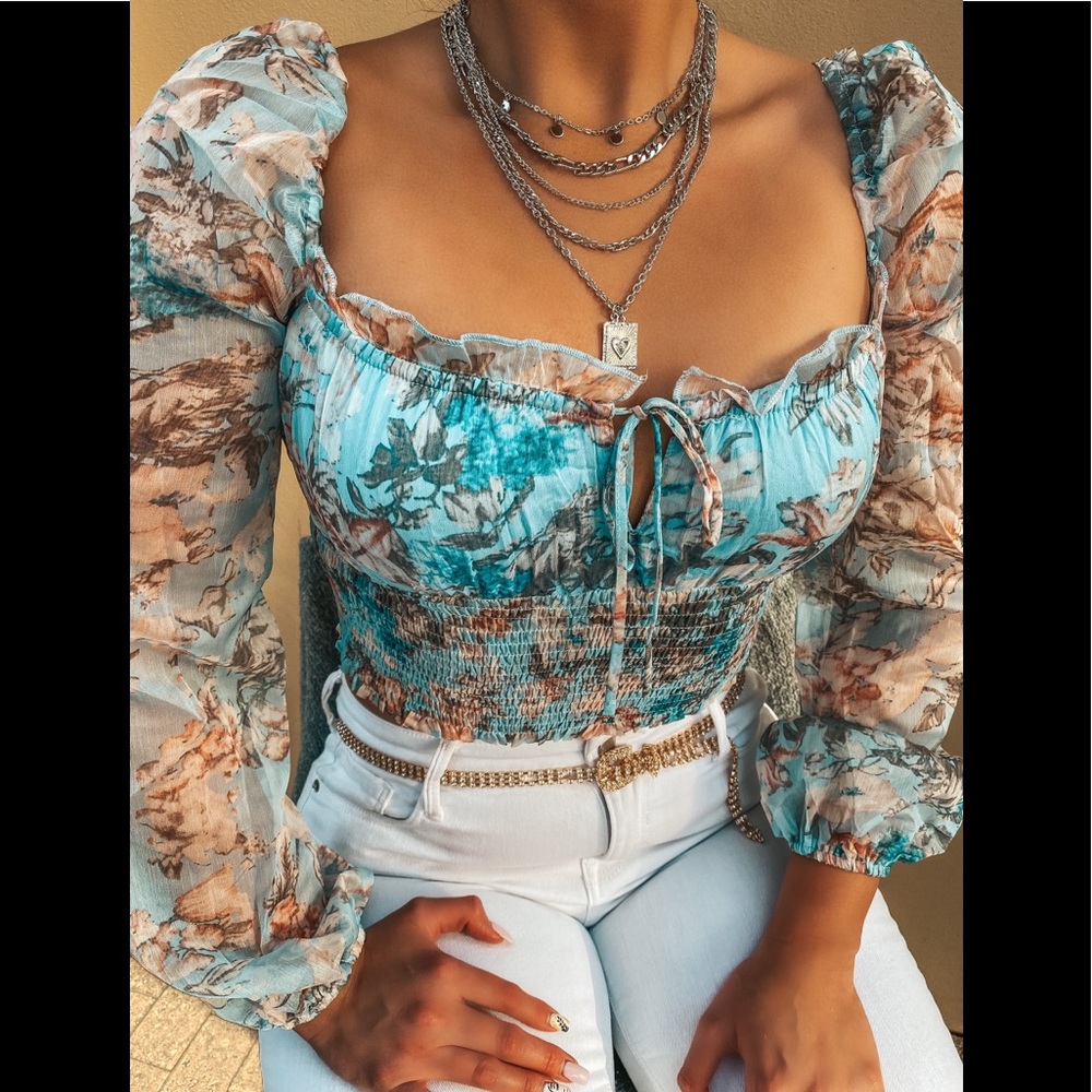 Crop Top - Blue